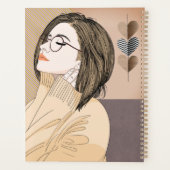 Tendance élégante Fille Chic Coeur d'Amour Personn (Dos)