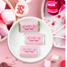 Tendance Fantaisiste Rose Galentines Day Soirée Fi