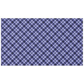 Tendance Marine Bleu Plaid Motif grande nappe (Devant (Horizontal))