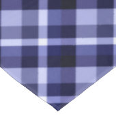 Tendance Marine Bleu Plaid Motif grande nappe (Angle)