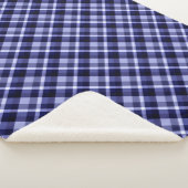 Tendance Marine Plaid Imprimé Grand couverture She (3/4)