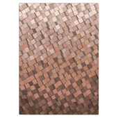 Tendance Mocha Mousse 3D Cube Motif nappe (Devant)