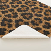 Tendance Motif Léopard Couverture Douce Sherpa Mai (3/4)