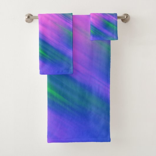 Tendance Neon Bright bleu vert rose Abstrait (En situation)