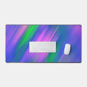 Tendance Neon Bright bleu vert rose Abstrait (Clavier et souris)