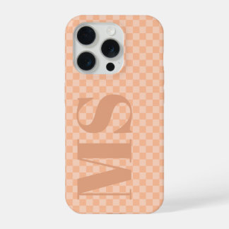 Tendance Peach Fuzz Vérifier Initiales personnalis