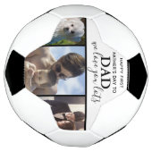 Tendance première Fête des pères photo Soccer Ball (Tourné)