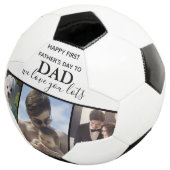Tendance première Fête des pères photo Soccer Ball (3/4)