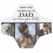 Tendance première Fête des pères photo Soccer Ball (Plat)