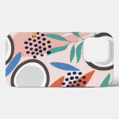 Tendance rose vert bleu bleu coco Coque dur (Verso (horizontal))