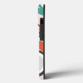 Tendance rose vert bleu bleu coco Coque dur (Verso / Gauche)