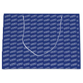 Tendance Sac cadeau géant personnalisé pour 30e an (Devant)