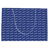Tendance Sac cadeau géant personnalisé pour 30e an (Dos)