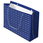 Tendance Sac cadeau géant personnalisé pour 30e an (Devant Angle)