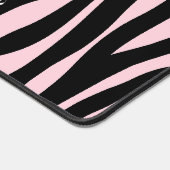 Tendance Zebra Herd sur Zebra Imprimer rose (Coin)