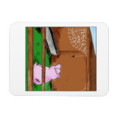 Tender en Juicy Charlotte's Web Cartoon Magneet (Horizontaal)