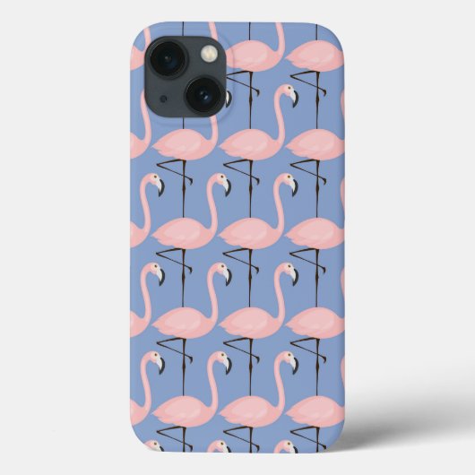 Tender Flamingo Patroon Case-Mate iPhone Case (Achterkant)