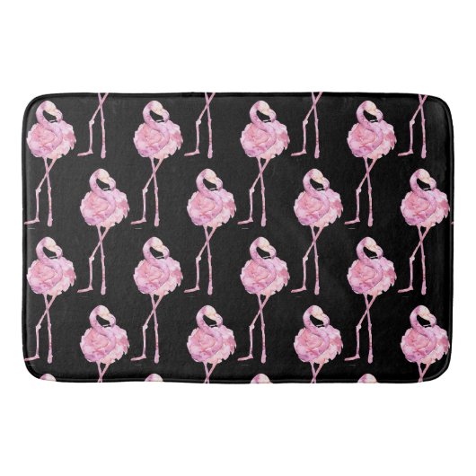 Tender Flamingo Serie Design 3 Badmat (Voorkant)