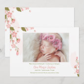 Tender Moments Foto Geboorte Aankondigingen (Voorkant / Achterkant)