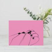 Tender Monochroom Mum Baby Hands (Staand voorkant)