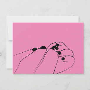 Tender Monochroom Mum Baby Hands