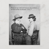 "Tenderest Lover" Walt Whitman en Peter Doyle Briefkaart (Voorkant)