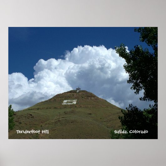 Tenderfoot Hill Poster (Voorkant)