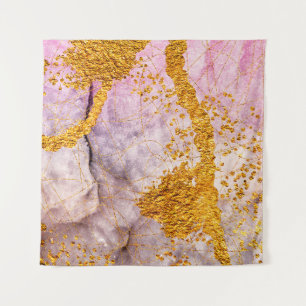 Tenderheid in pastelkleuren. Unieke creativiteit. Wandkleed