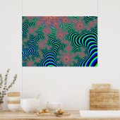 Tendrils Poster (Keuken)