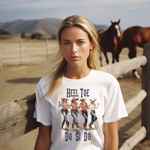 Tenen Teen Lijn Dansen T-Shirt