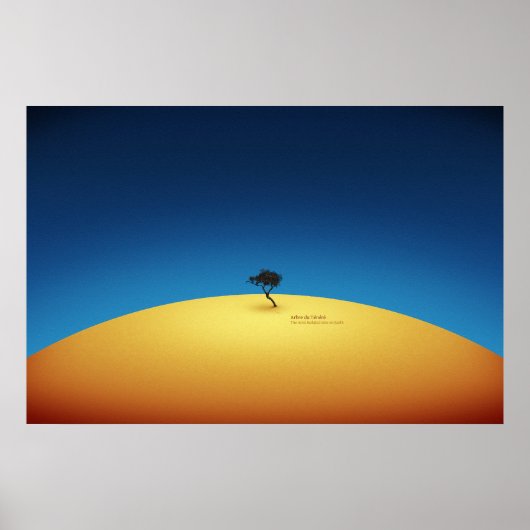 Tenere Tree Poster (Voorkant)