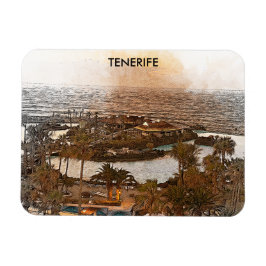 Tenerife Canarias Spanje vintage reizen Magneet