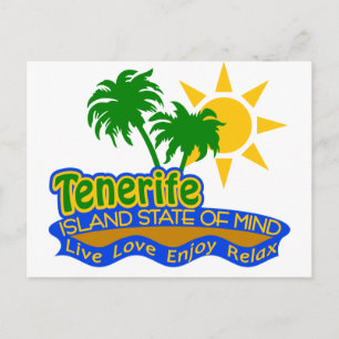 Tenerife deelstaat Mind briefkaart
