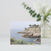 Tenerife, geschilderd briefkaart (Staand voorkant)