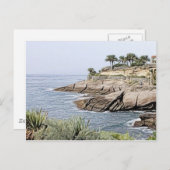 Tenerife, geschilderd briefkaart (Voorkant / Achterkant)