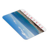 Tenerife Las Vistas Beach fridge magnet (Côté Droit)
