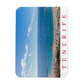Tenerife Las Vistas Beach fridge magnet (Vertical)