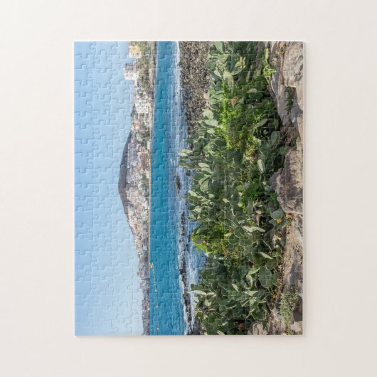 Tenerife Los Cristianos vue puzzle (Vertical)