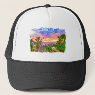 Tenerife Spanje Canarische Eilanden vintage reizen Trucker Pet