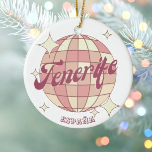 Tenerife Spanje reisdecoratie souvenir Keramisch Ornament