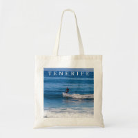 Tenerife surfer canvas tas
