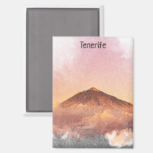 Tenerife Teide Mountain Canarische Eilanden Magneet