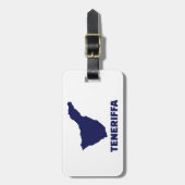 Teneriffa Bagagelabel (Voorkant verticaal)