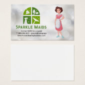 Teneur de maison | Icônes du service de nettoyage (Devant & derrière)