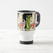 Tenez dessus dans votre tasse de voyage de coeur (Devant droit)