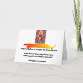 Tenez le premier rôle l'ange et la lune - carte de (Dos)