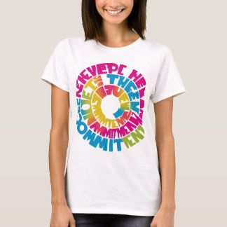 Tenez l'engagement - T-shirt motivationnel