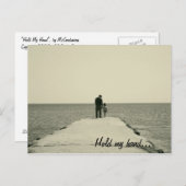 Tenez ma carte postale à la main (Devant / Derrière)