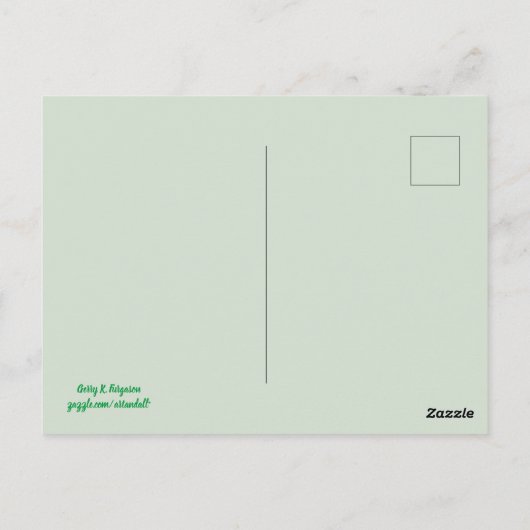 TENEZ MA CARTE POSTALE À LA MAIN (Dos)