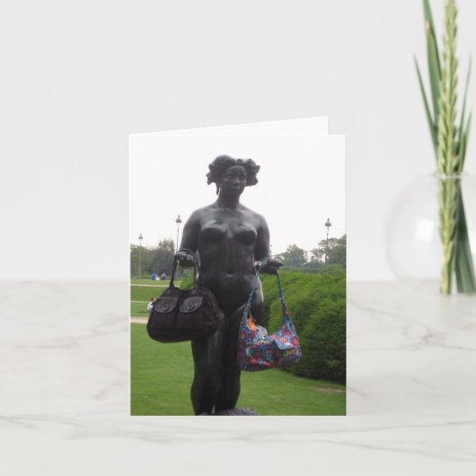 Tenez mes sacs satisfont ? Carte de (Devant)